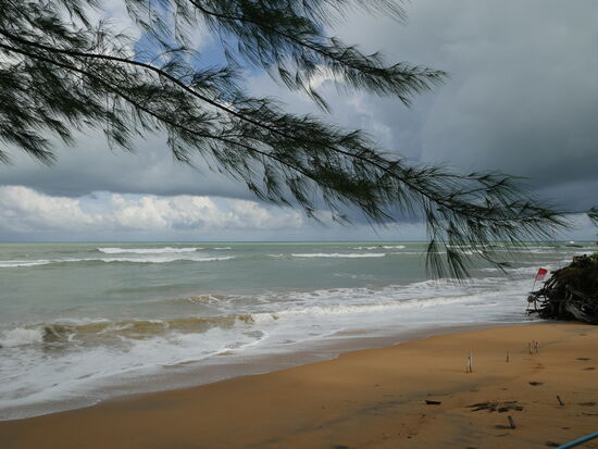 Gestern Mittwoch war es entgegen der Wetterprognosen heiter, und es fiel kein Regen.