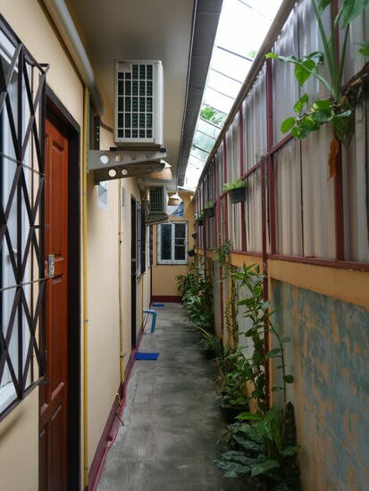 Unser Homestay entpuppt sich als reizende, einfache, aber sehr saubere Unterkunft.