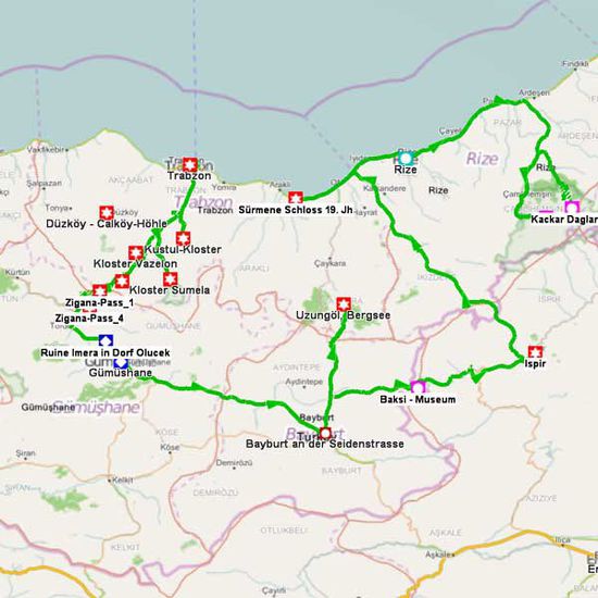Von Rize nach Trabzon