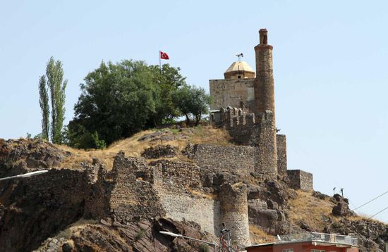 Die Burganlage von Ispir