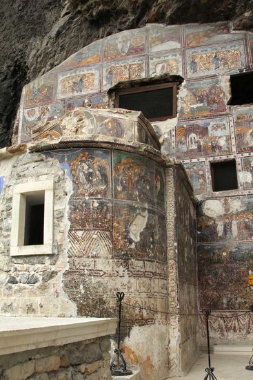 Malerei der Außenwände