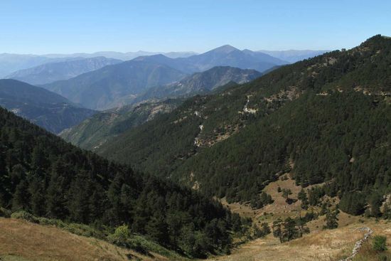 Ausblick vom Zigana-Pass