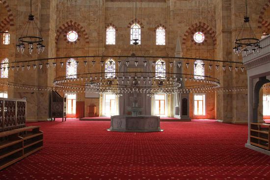 Sarayburnu Moschee - der Gebetsraum