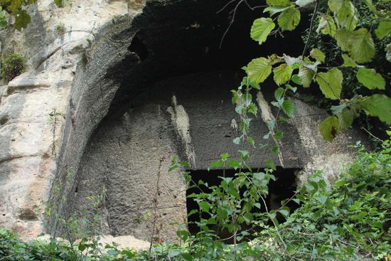 Griechisches Felsengrab