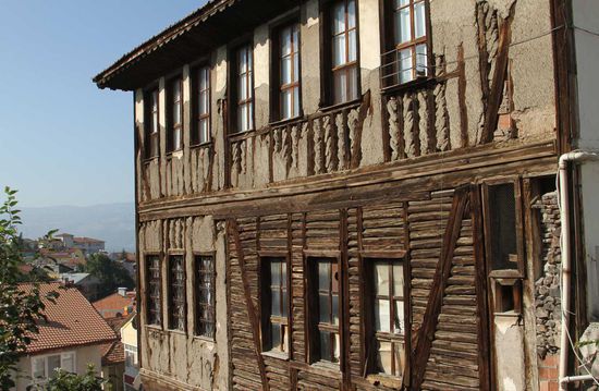 Osmanisches Holzfachwerkhaus