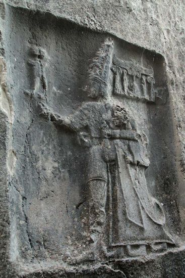 Yazilikaya - Großkönigs Tudhaliya IV.