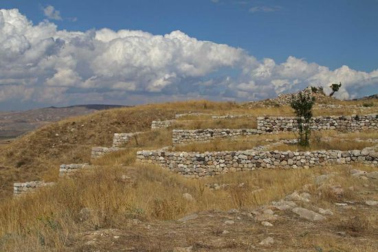 Hattusa - Ruinen der Königsburg Büyükkale