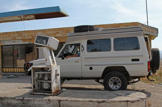 Vorsorglich haben wir einen 2. Tank