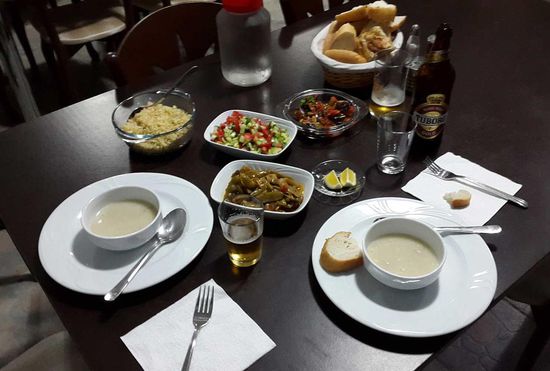 Köstliches Abendessen