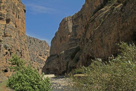 Schlucht des Köplüler Deresi