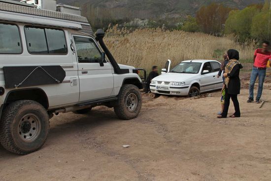 Unser Grizzly zieht an