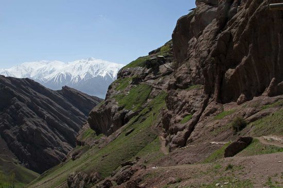 Stufen hinauf zur Festung