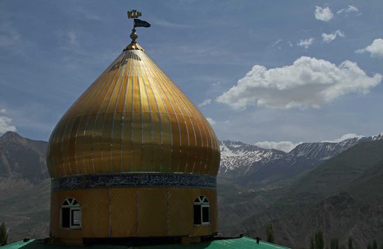 Kleine Moschee in den Bergen