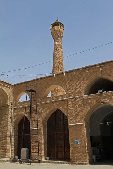 Minarett der früheren seldschukischen Moschee