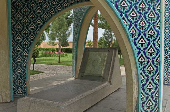 Grabstätte des Künstlers Kamal ol-Molk