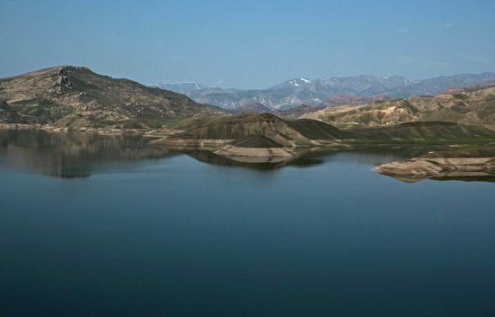 Ausblick auf den Barun-Stausee