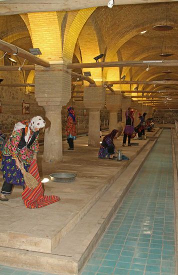 Im historischen Waschhaus