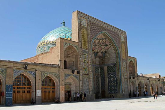 Die Al-Nabi Moschee im Basarviertel