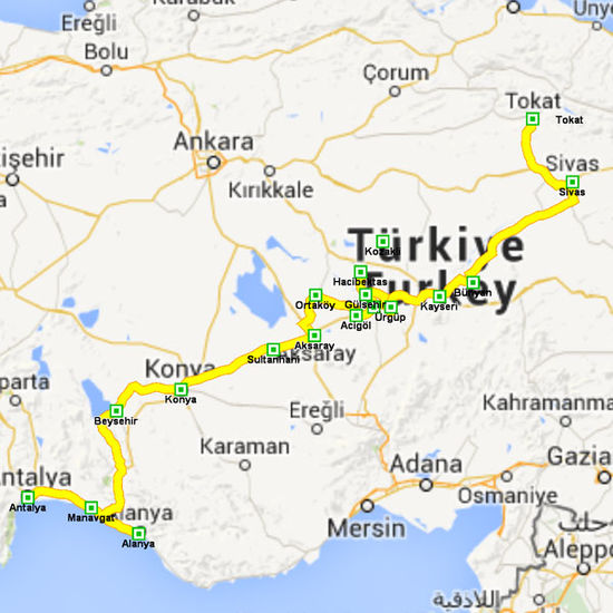 Quer durch Anatolien