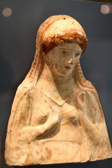 Büste aus dem 4. Jh. v. Chr.