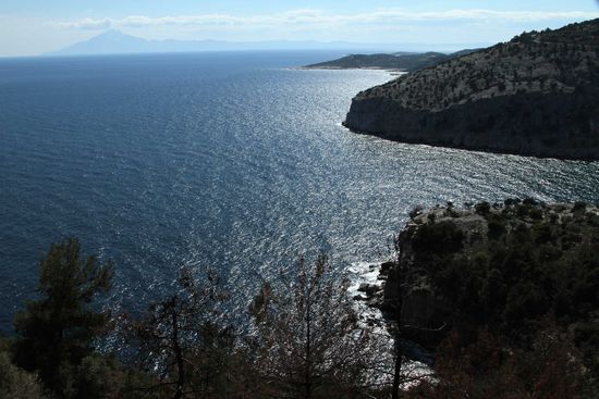 Ausblick auf die Küste