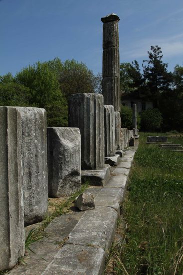 Antike Agora - Versammlungsplatz