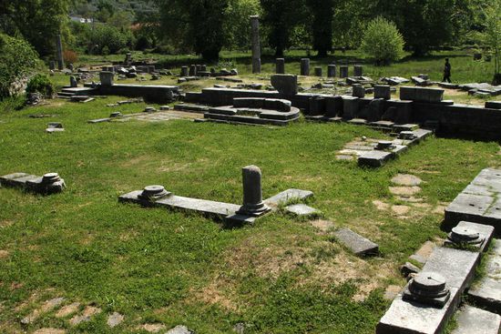 Antike Agora - Versammlungsplatz