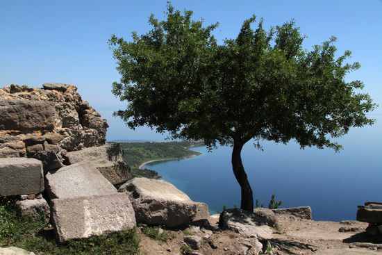 Aussicht vom Tempel der Athene