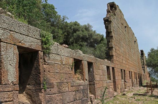 Beeindruckende Fassade der Markthalle