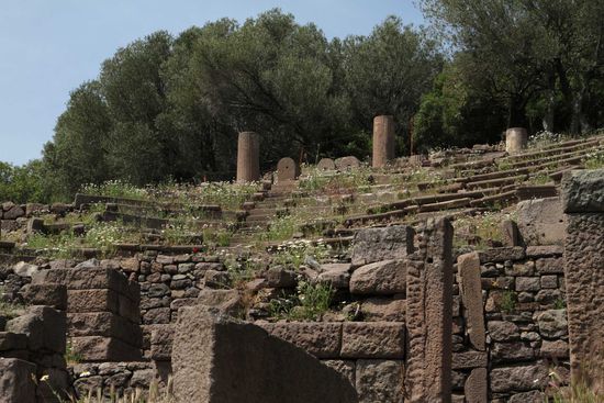 Bouleuterion - das Verwaltungsgebäude
