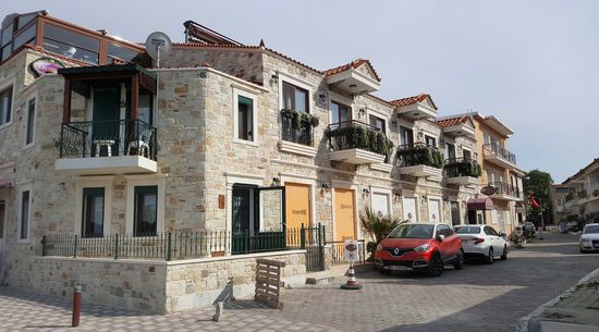 Schöne Bruchsteinhäuser