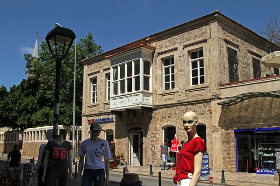 Schöne Bruchsteinhäuser