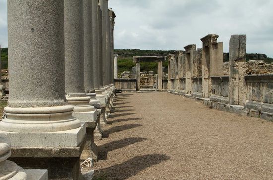 Macellum / Agora - Ladenzeile