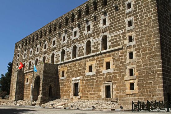 Aspendos - das Bühnenhaus