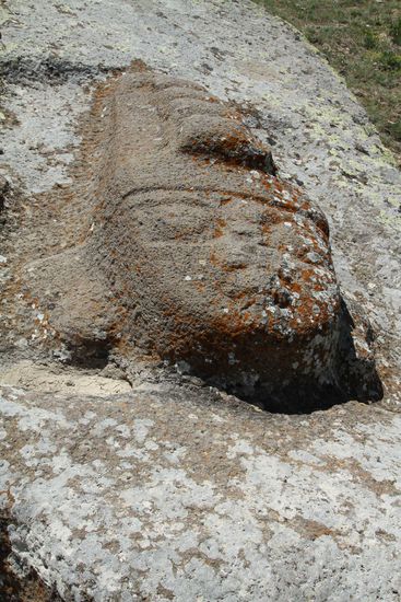 Kopf der hethitischen Großskulptur