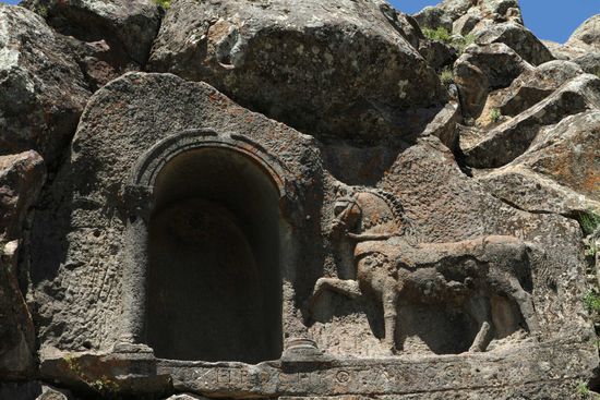 Römisches Pferderelief