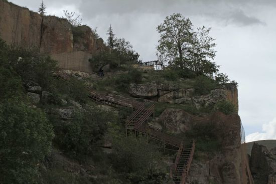 400 Stufen nach unten und auch wieder rauf