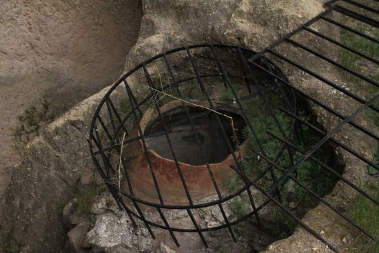 Unterirdische Stadt Gaziemir - das Weinlager