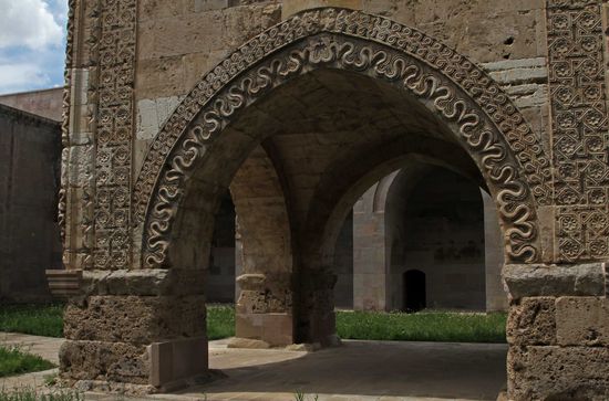 Sultanhani Karawanserei - der verzierte Gebetsraum