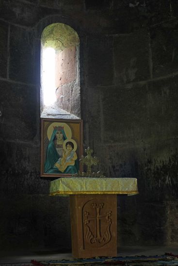 Das Hoge Vankh Kloster - der Altar