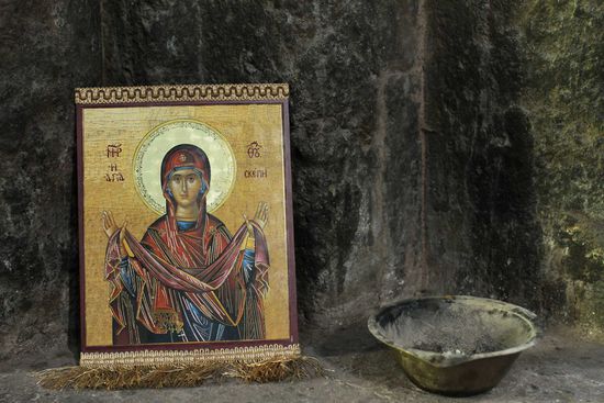 Das Hoge Vankh Kloster - Marien-Ikone