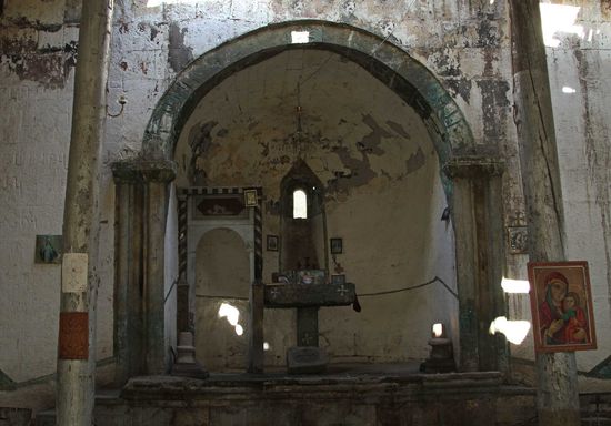 Nur noch eine traurige Ruine