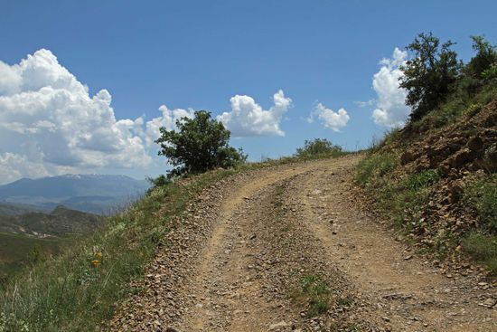 Piste zum Kloster Spitakavor