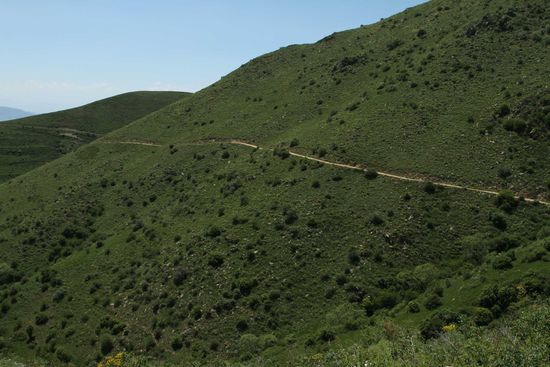 Piste zum Kloster Spitakavor