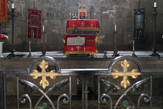 Die Peter- und Paulkirche - der Altar
