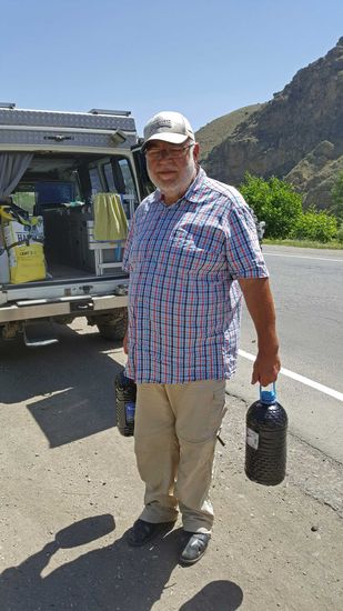 Vorrat für den Heimweg