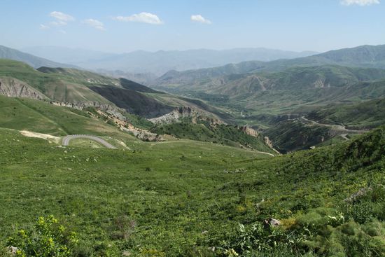 Ausblick in das Tal von Selim