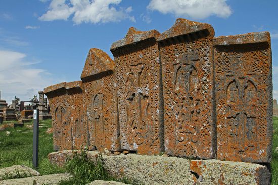 Noratus - großer Friedhof, alter Bereich