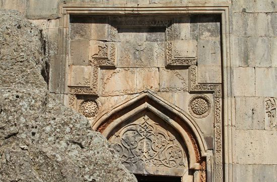 Eingangsportal zum unteren Gavith