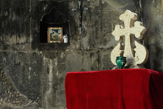 Das Kloster Haghbat - Altar